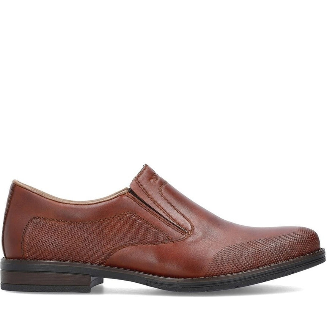 Rieker mens brown classic closed formal | Vilbury London