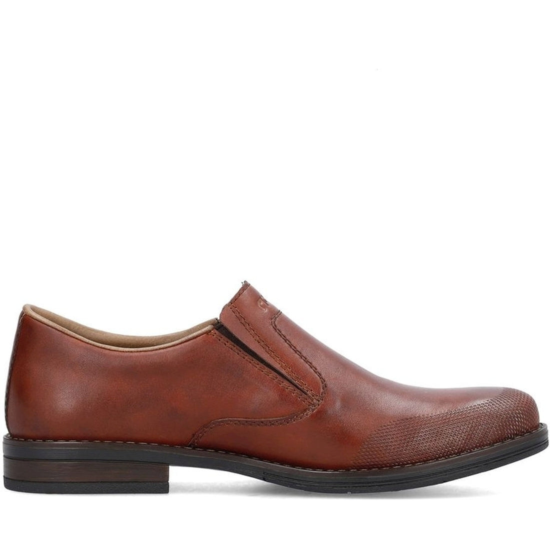 Rieker mens brown classic closed formal | Vilbury London