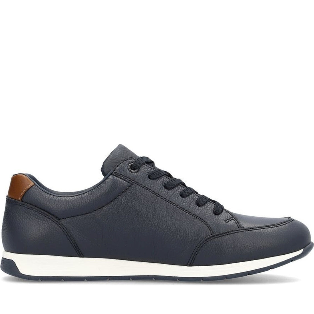Rieker mens blue leisure trainers | Vilbury London
