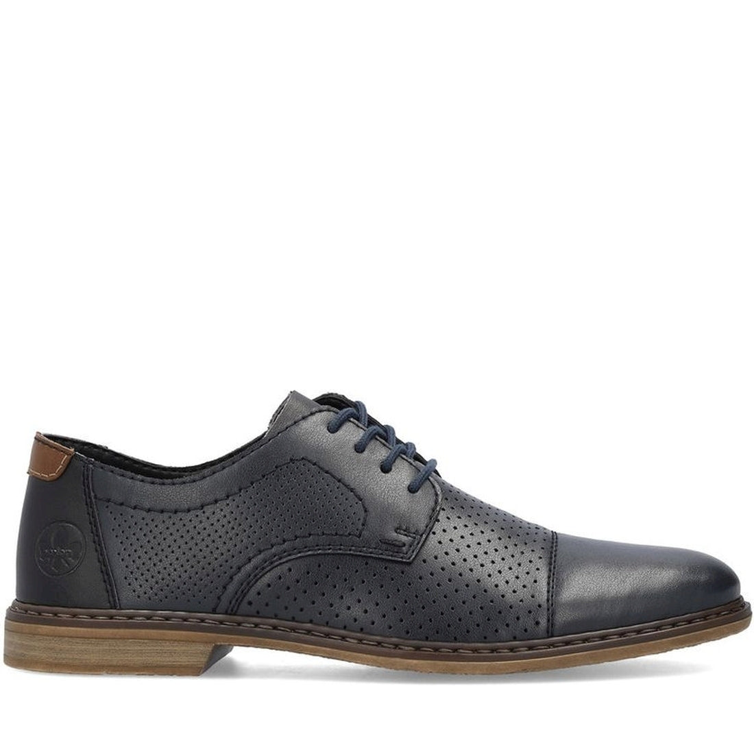 Rieker mens blue classic closed formal | Vilbury London