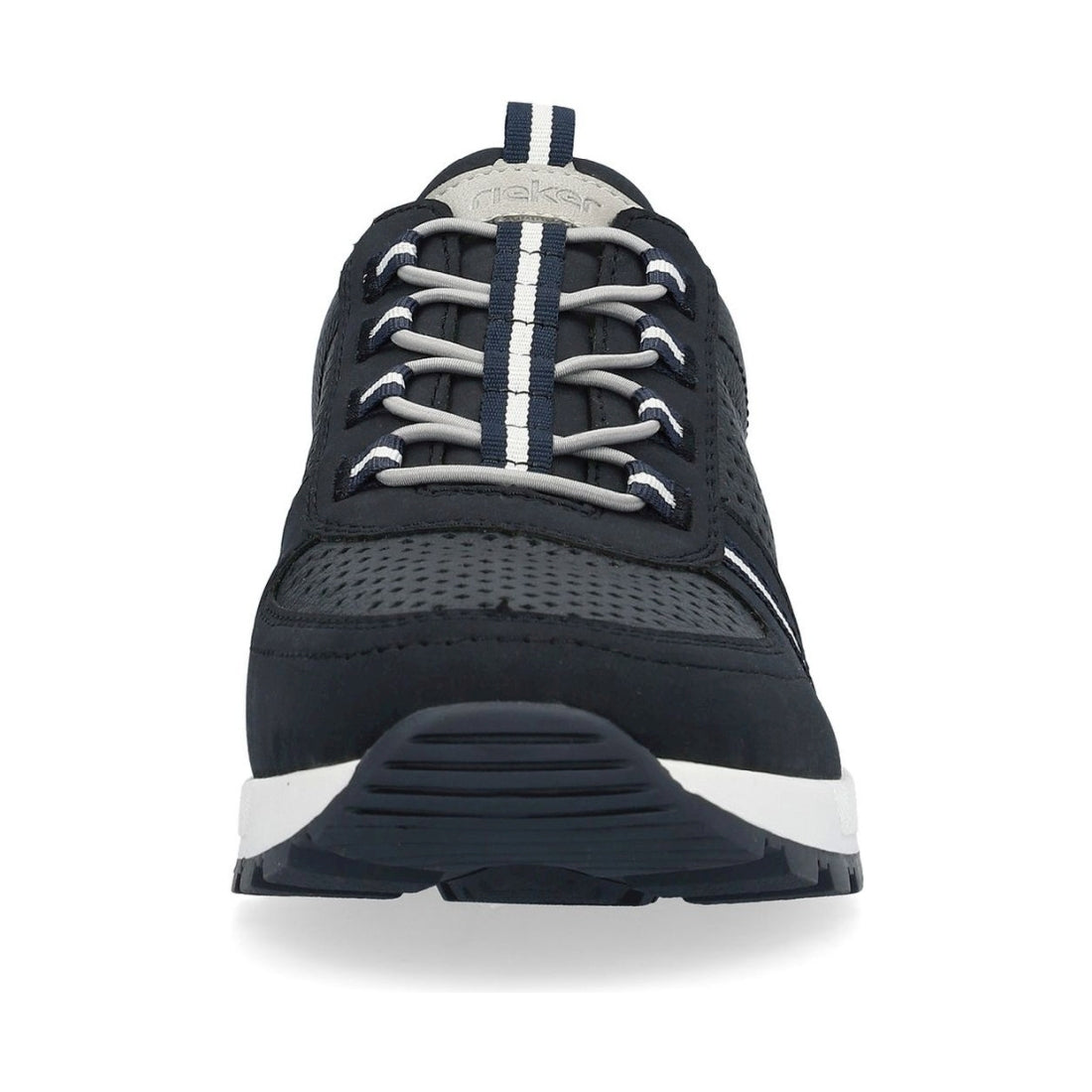 Rieker mens blue leisure trainers | Vilbury London