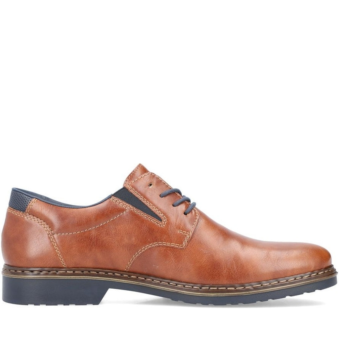 Rieker mens brown classic closed formal | Vilbury London