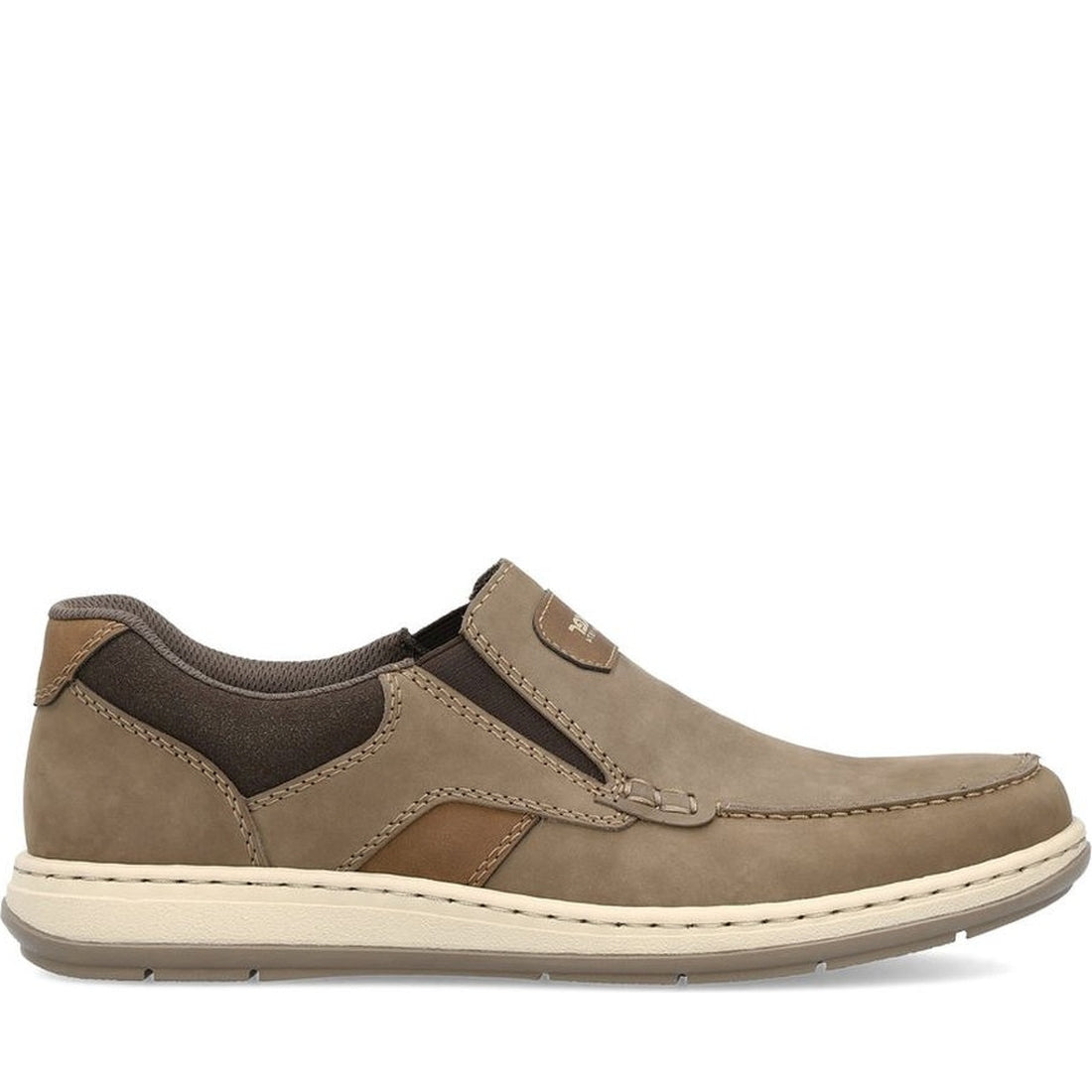 Rieker mens brown leisure trainers | Vilbury London