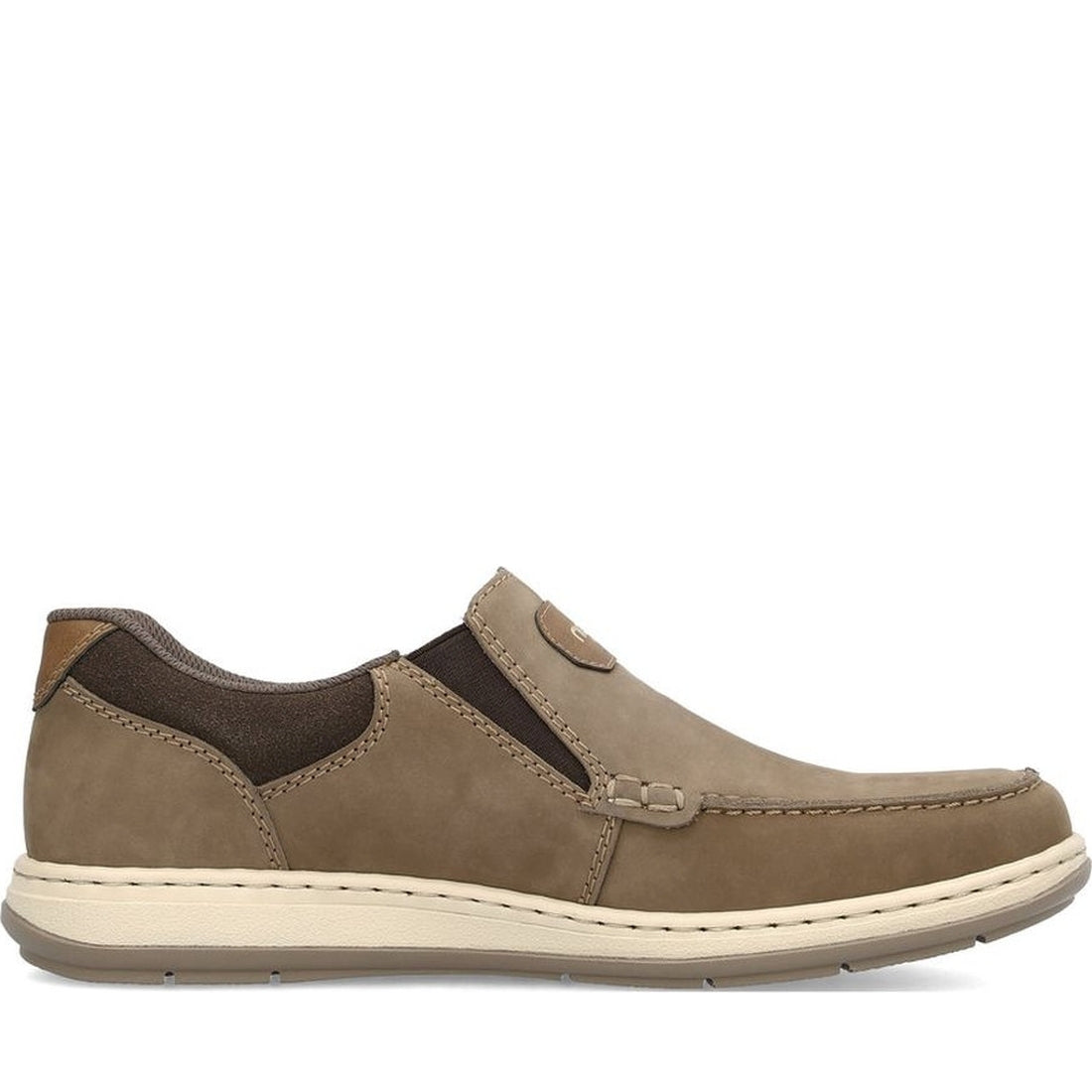 Rieker mens brown leisure trainers | Vilbury London