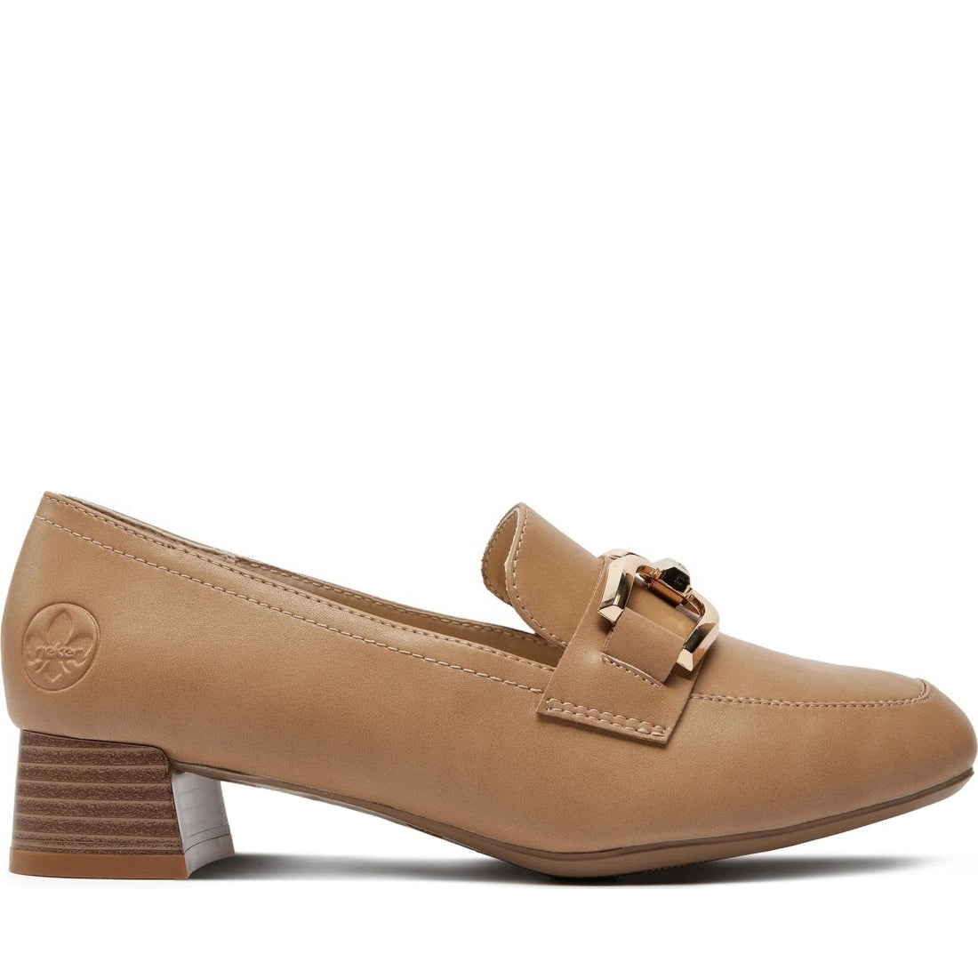 Rieker womens beige casual closed formal | Vilbury London