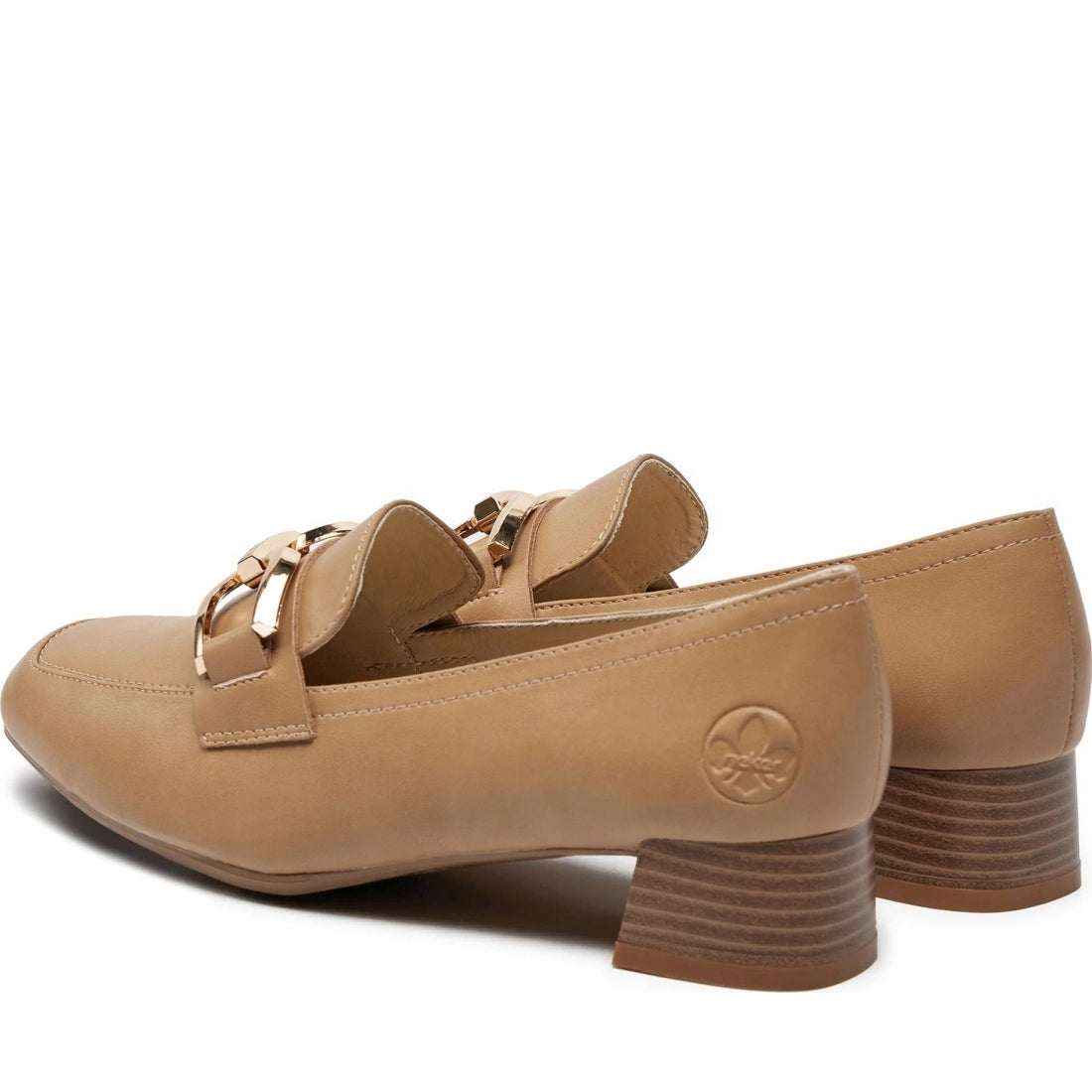 Rieker womens beige casual closed formal | Vilbury London