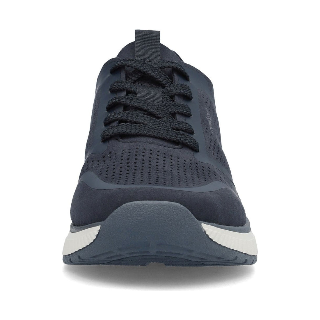 Rieker mens blue leisure trainers | Vilbury London