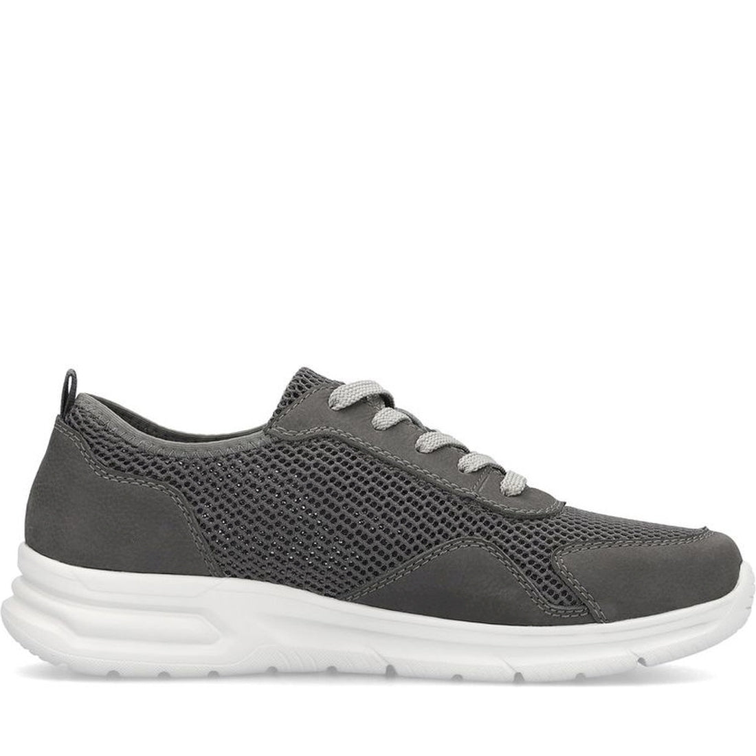 Rieker mens grey leisure trainers | Vilbury London