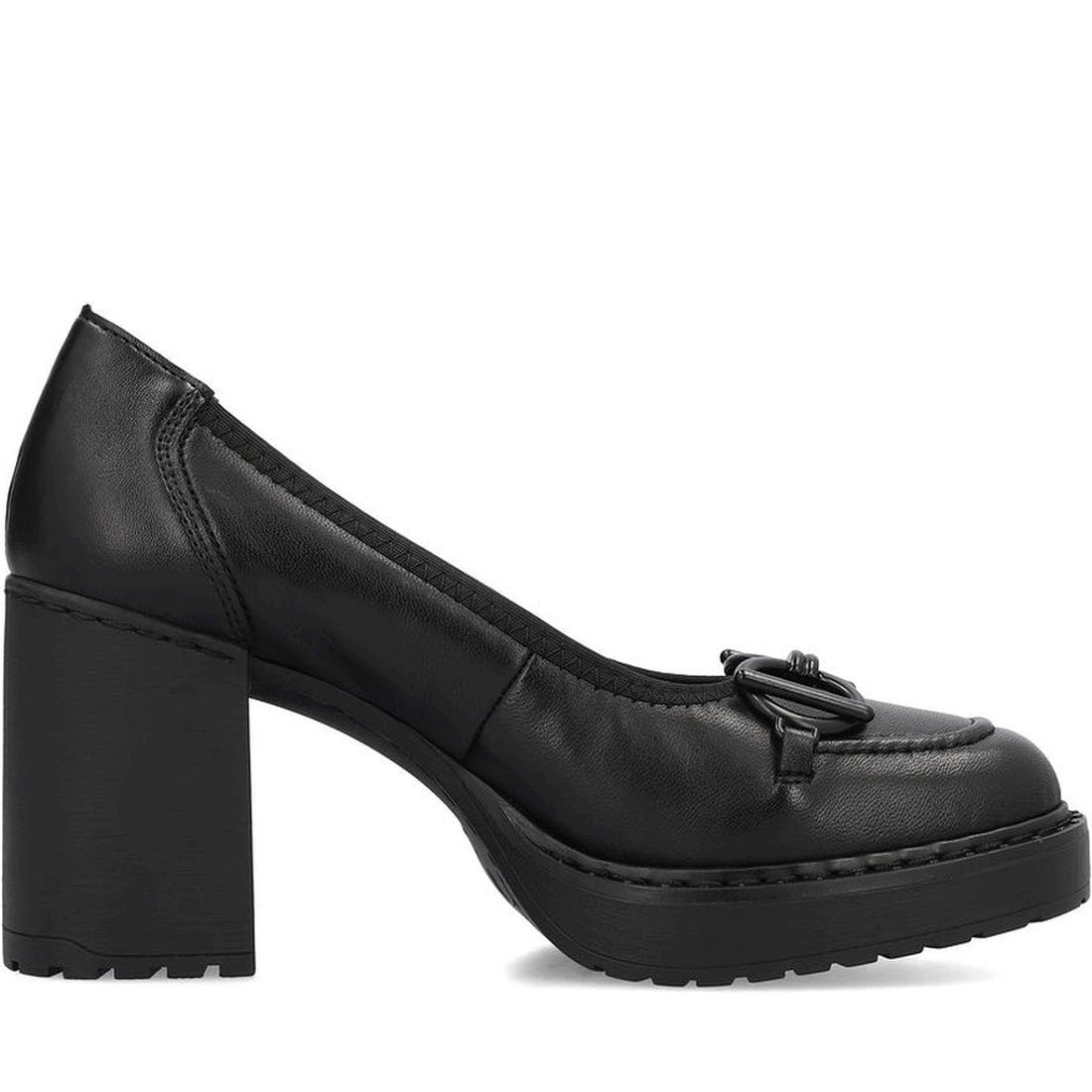 Rieker womens black elegant closed formal | Vilbury London