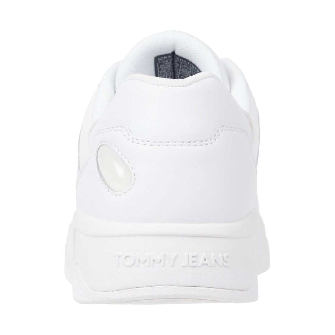 Tommy Jeans mens white outsole color leisure trainers | Vilbury London