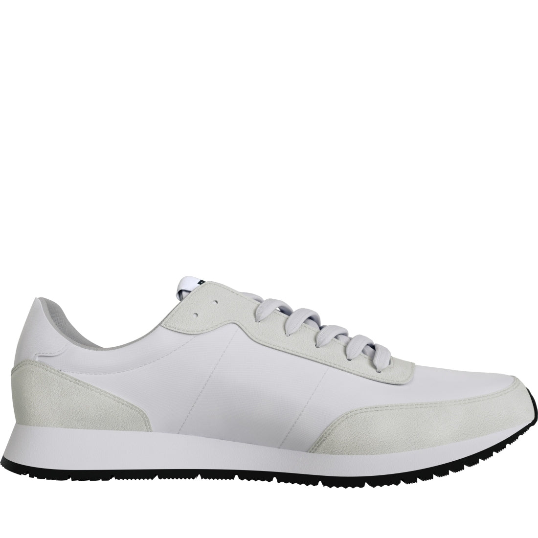 Tommy Jeans mens white runner casual leisure | Vilbury London