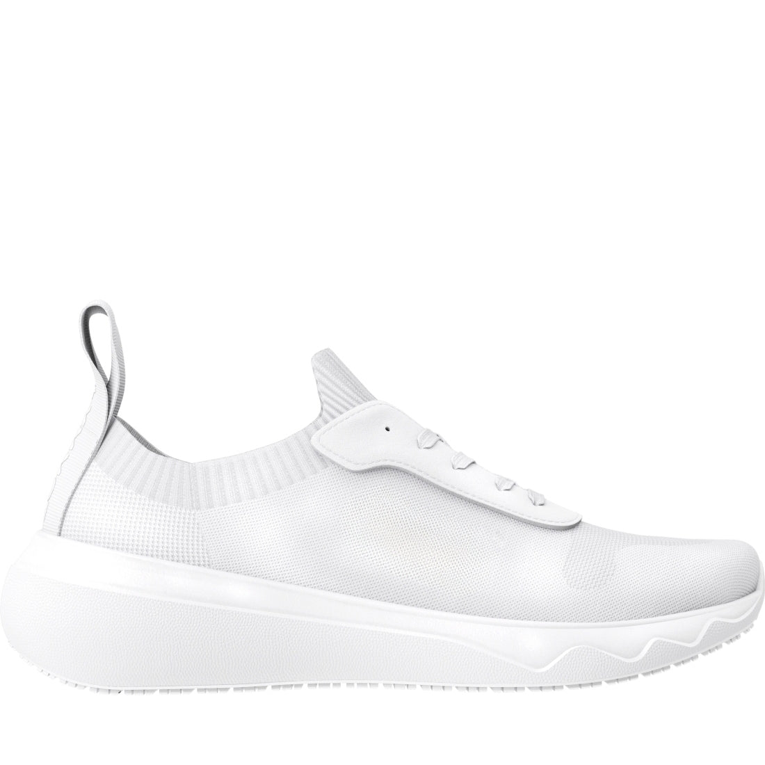 Tommy Jeans womens ecru knit leisure trainers | Vilbury London