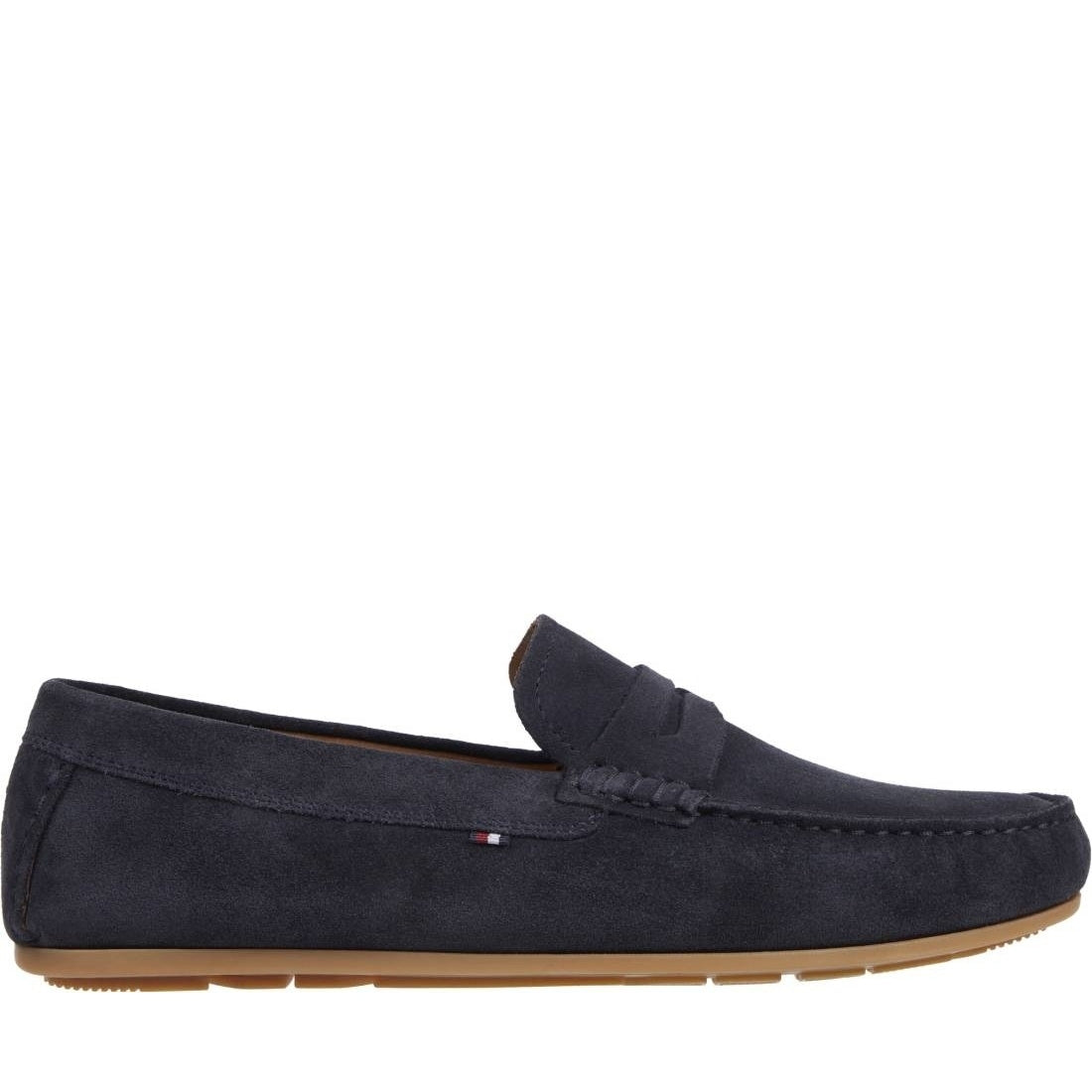 Tommy Hilfiger mens desert sky casual driver mocasins | Vilbury London