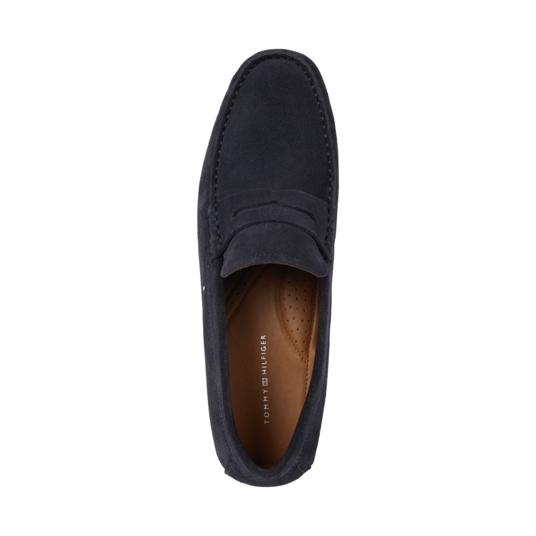 Tommy Hilfiger mens desert sky casual driver mocasins | Vilbury London