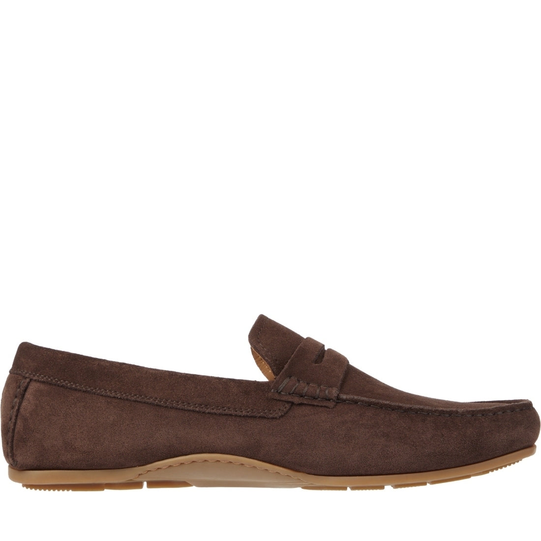 Tommy Hilfiger mens cocoa casual driver mocasins | Vilbury London