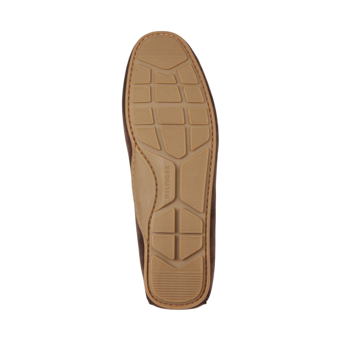 Tommy Hilfiger mens cocoa casual driver mocasins | Vilbury London