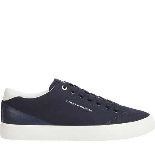 Tommy Hilfiger mens desert sky vulc low summer sneakers | Vilbury London