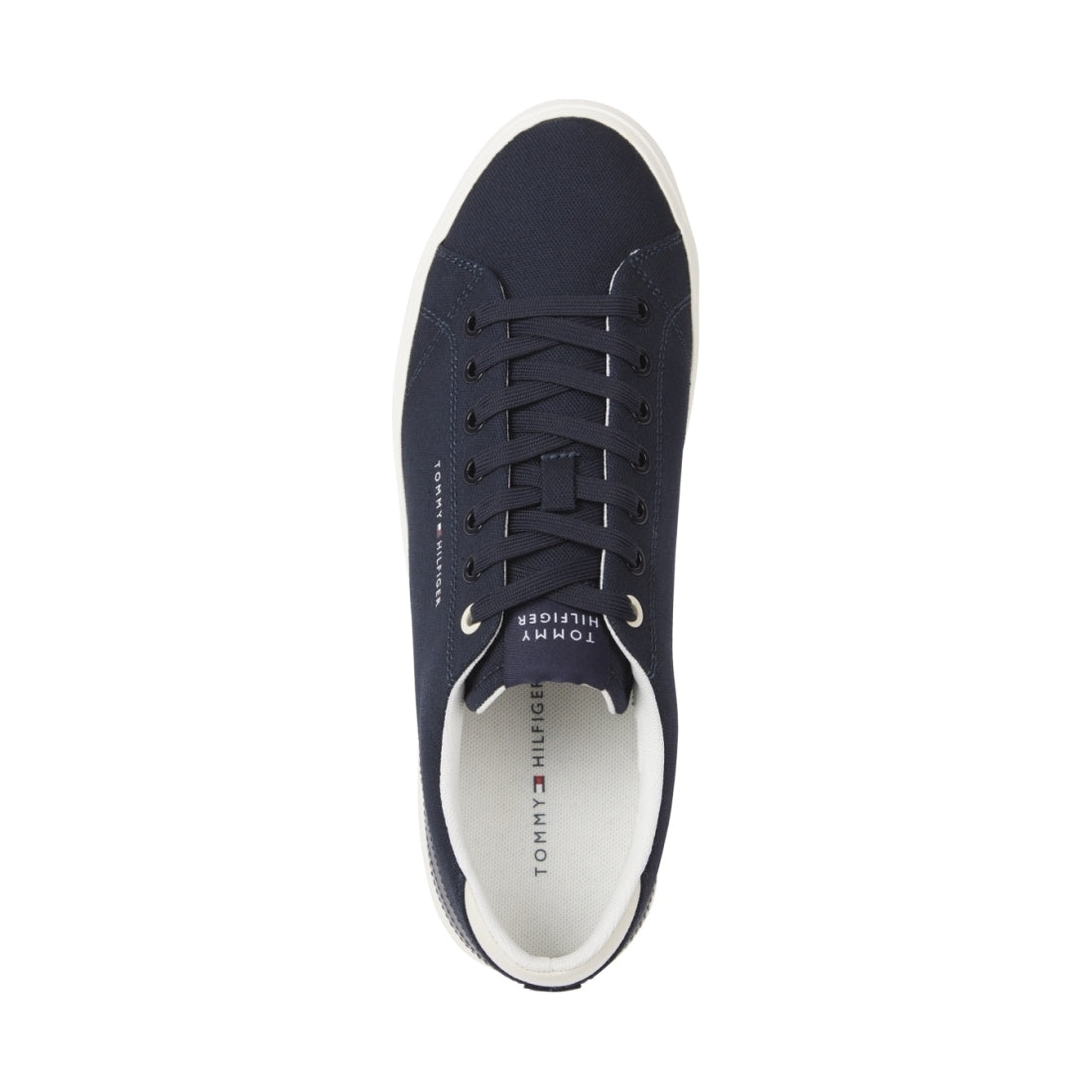 Tommy Hilfiger mens desert sky vulc low summer sneakers | Vilbury London