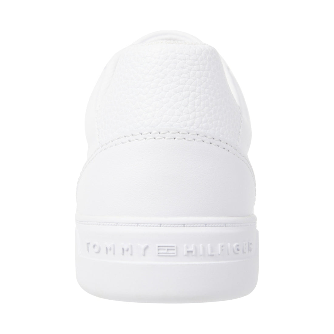 Tommy Hilfiger womens white essential sneaker stripes | Vilbury London