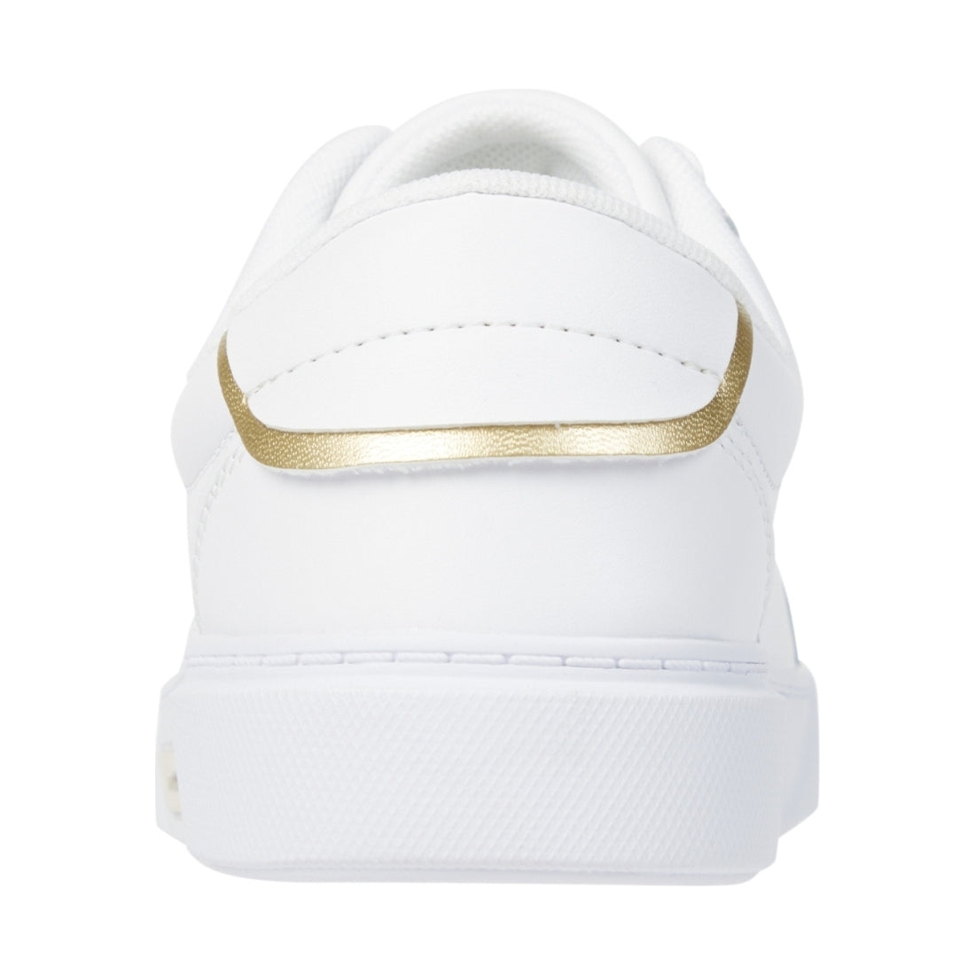 Tommy Hilfiger womens white chic court sneaker | Vilbury London