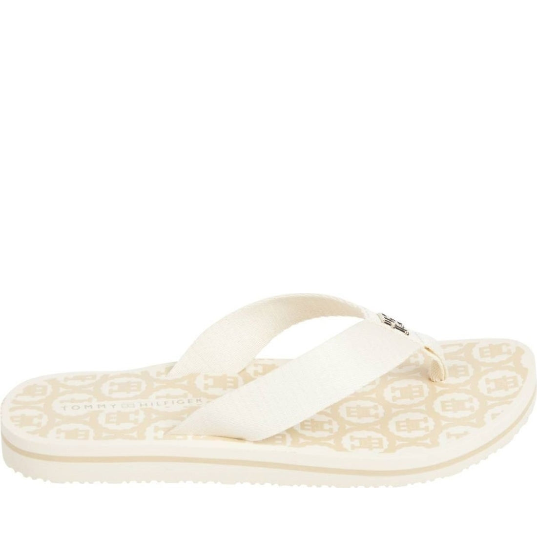 Tommy Hilfiger womens calico emblem beach sandal | Vilbury London