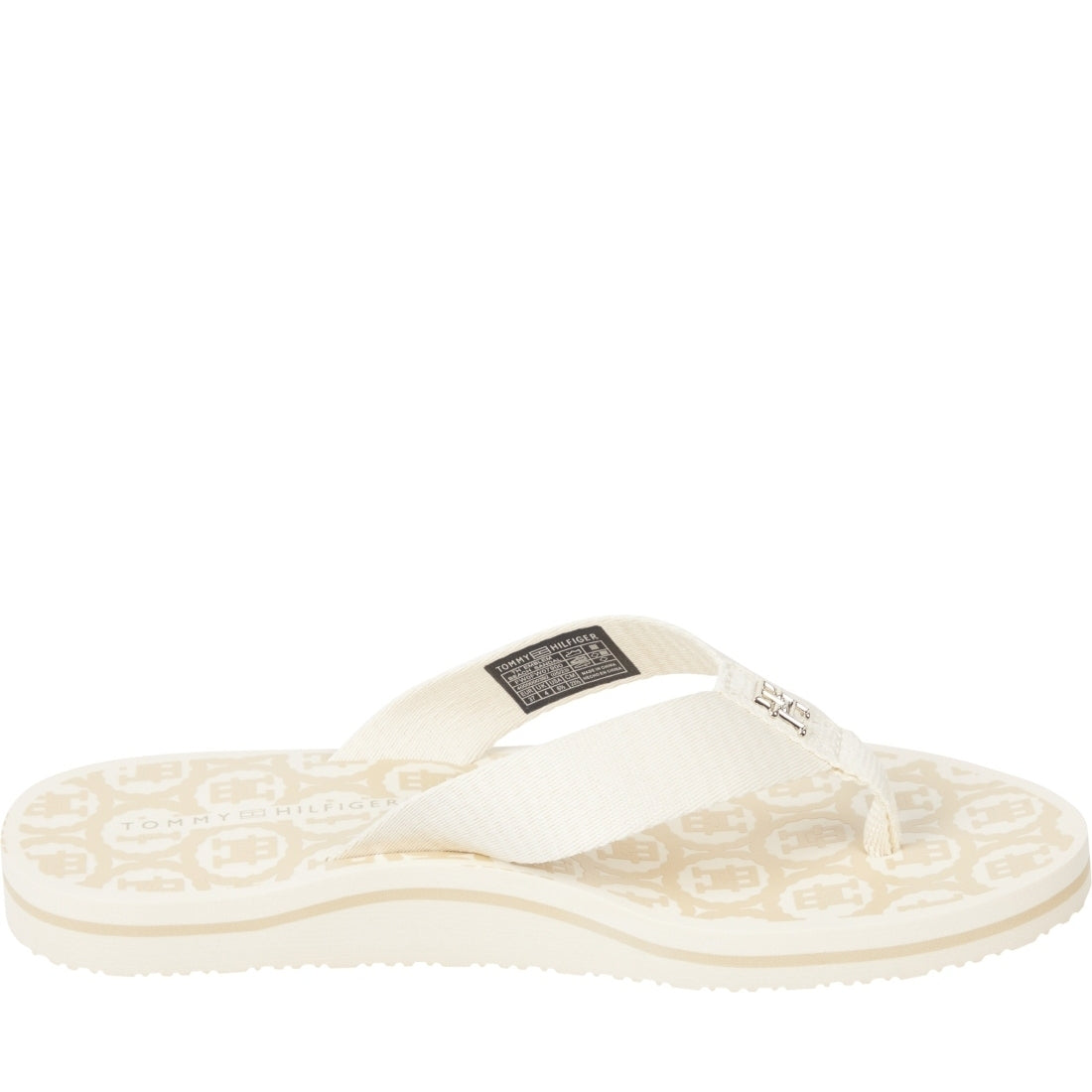 Tommy Hilfiger womens calico emblem beach sandal | Vilbury London