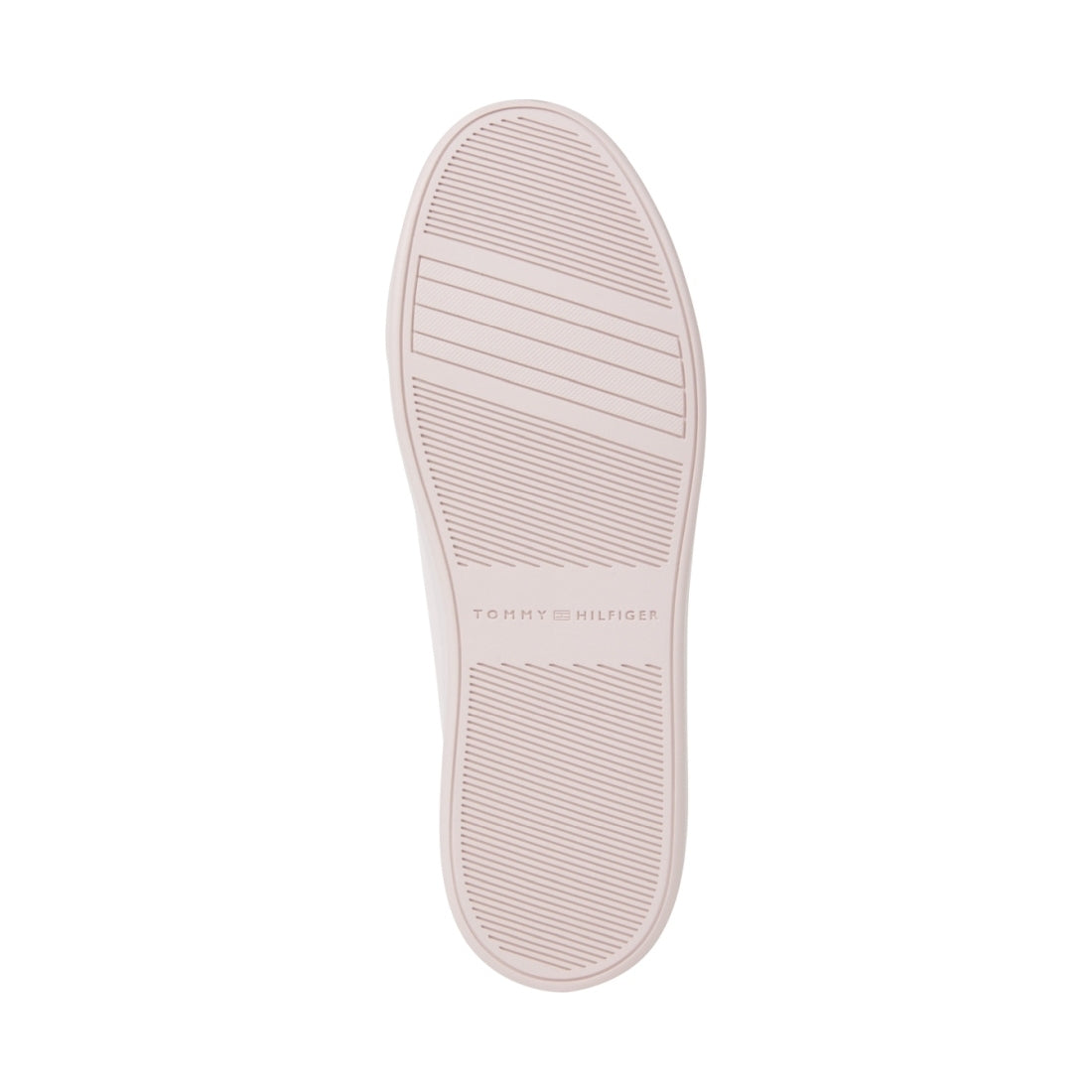 Tommy Hilfiger womens whimsy pink platform court sneaker | Vilbury London