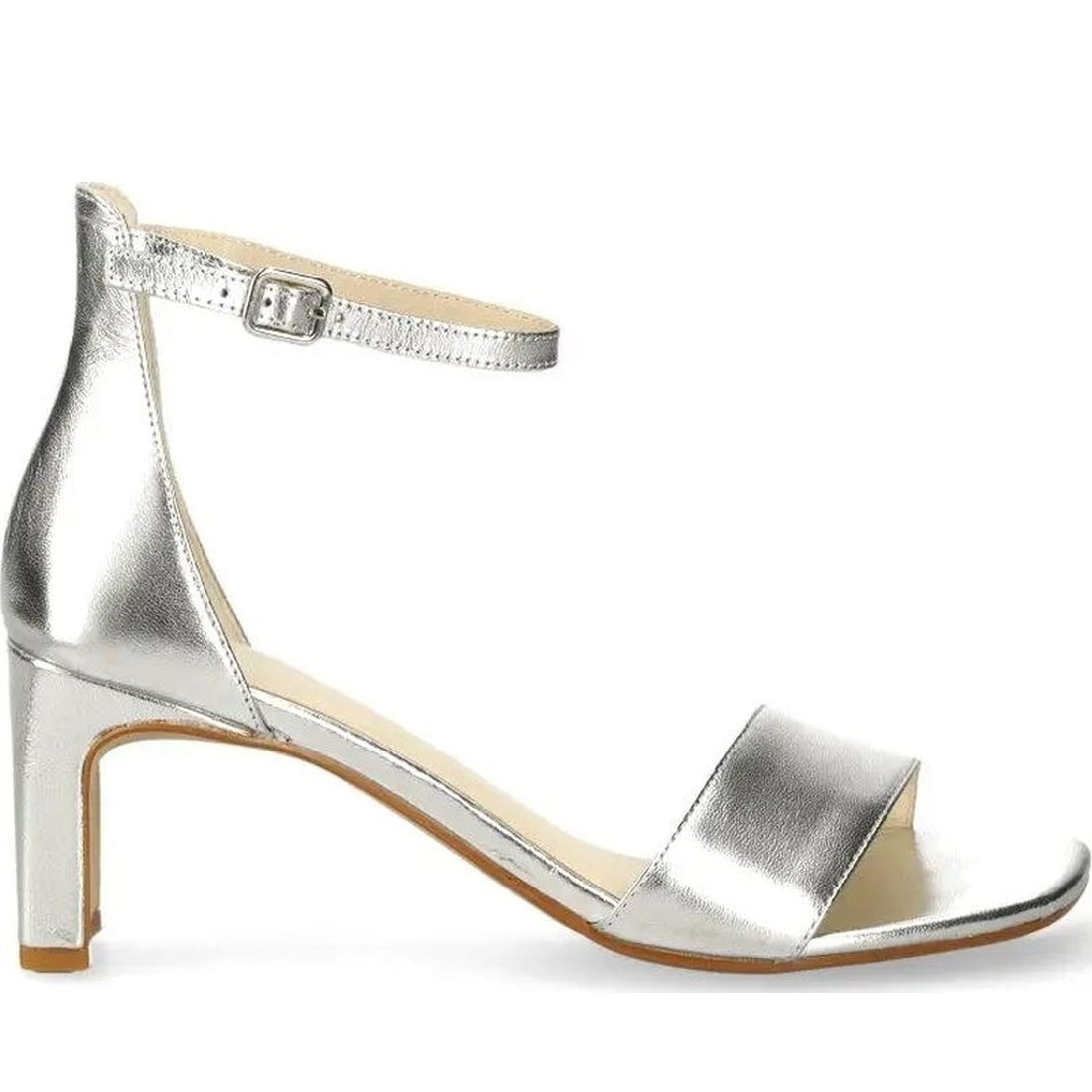Vagabond womens silver luisa sandals | Vilbury London