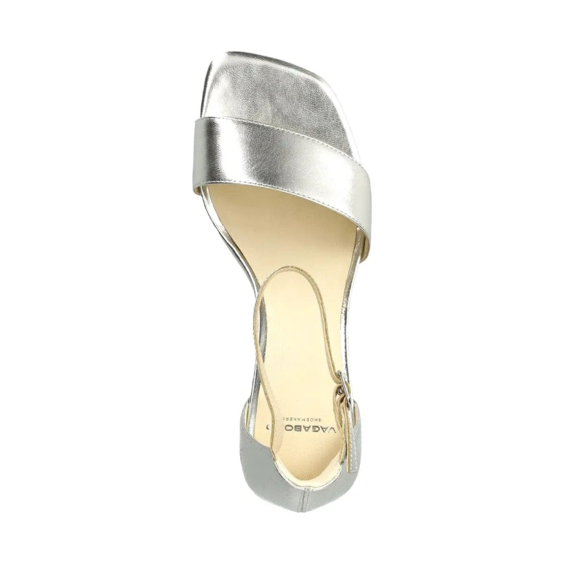 Vagabond womens silver luisa sandals | Vilbury London