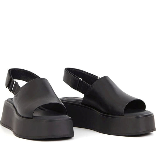 Vagabond womens black courtney sandals | Vilbury London