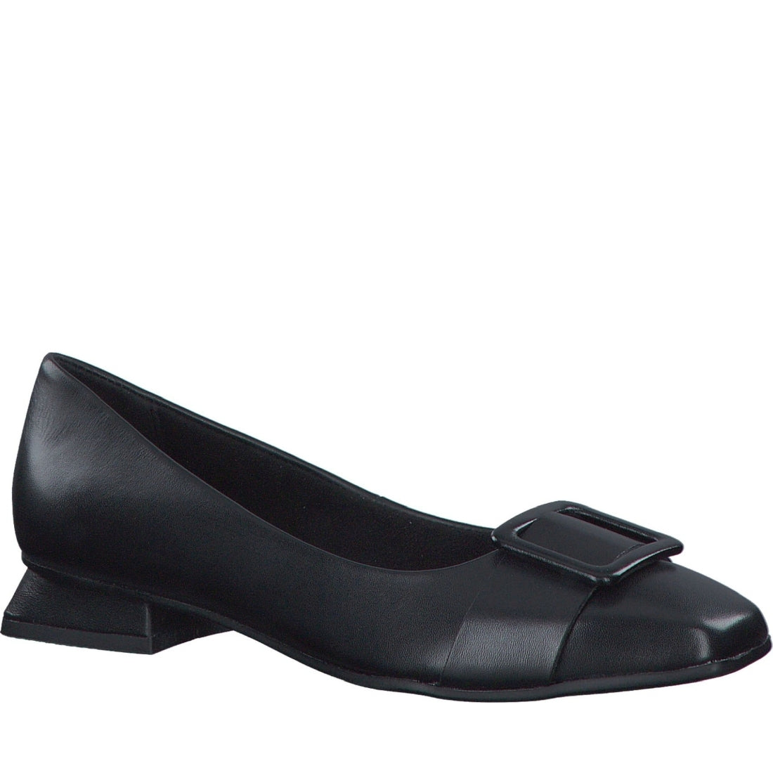 Marco Tozzi womens black mimola formal shoes | Vilbury London