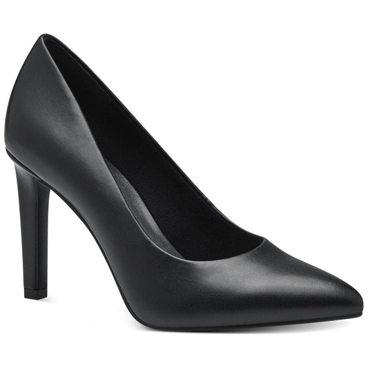 Marco Tozzi womens black metato high heels | Vilbury London