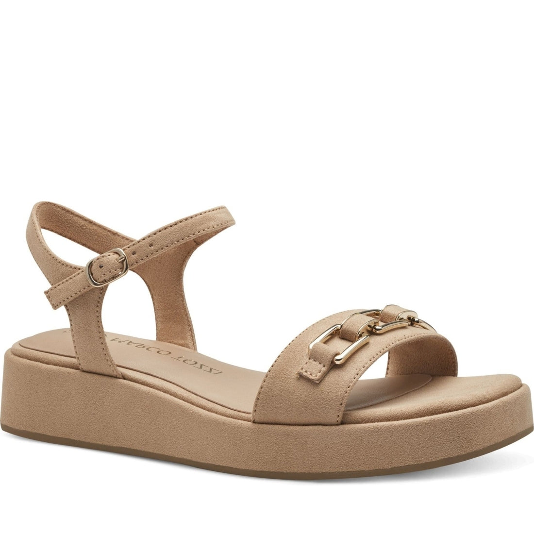 Marco Tozzi womens biscuit cento sandals | Vilbury London