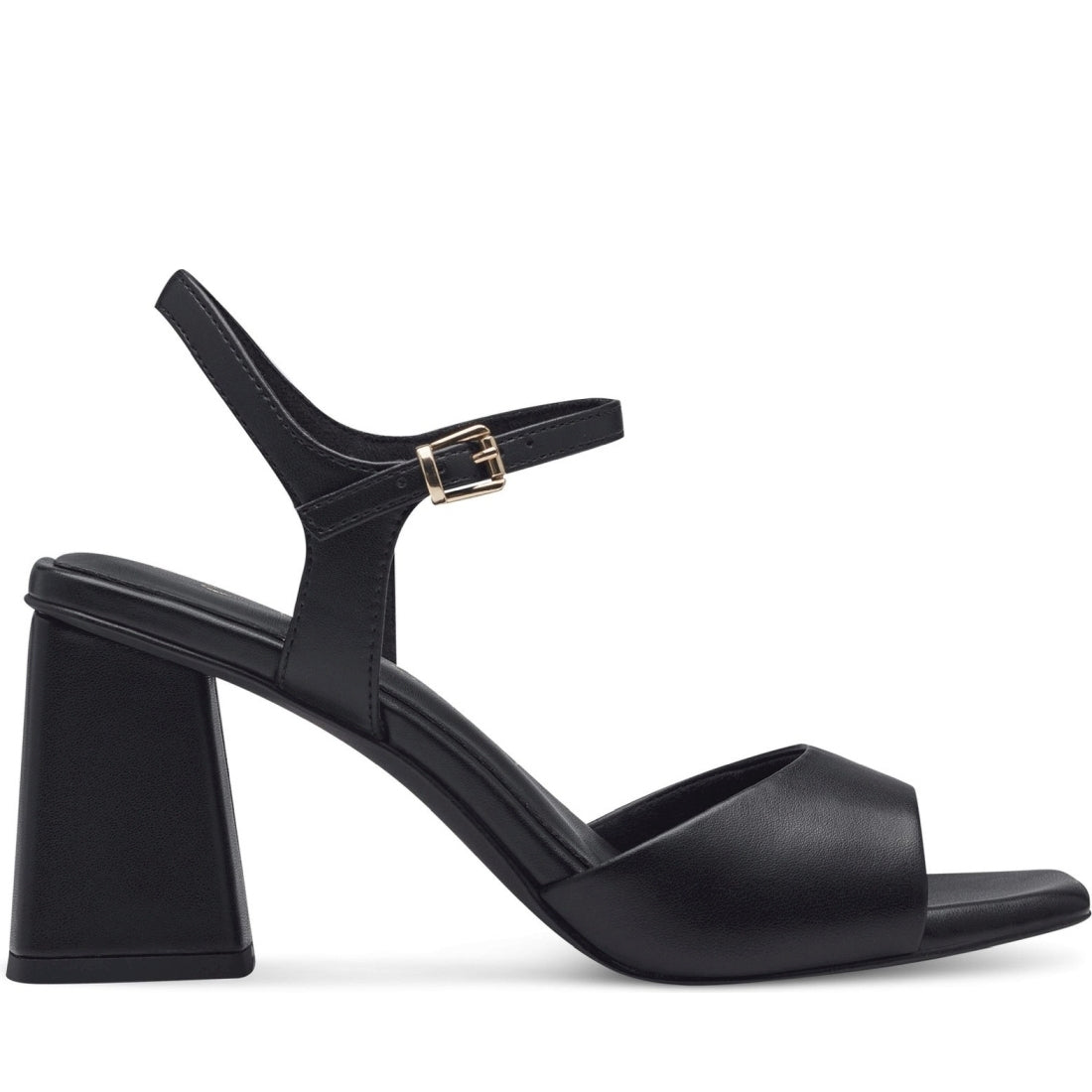 Marco Tozzi womens black navi sandals | Vilbury London