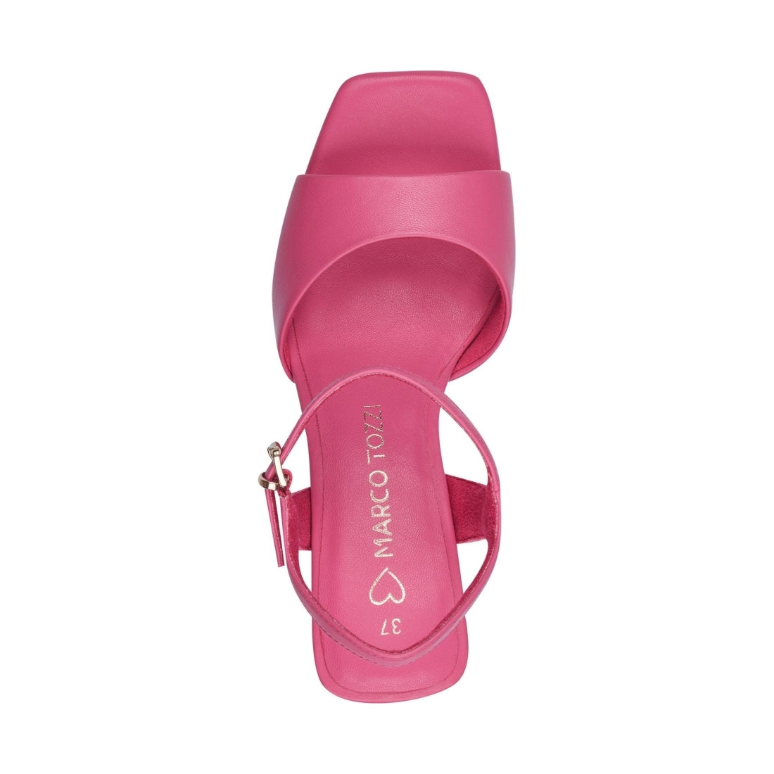 Marco Tozzi womens hot pink navi sandals | Vilbury London