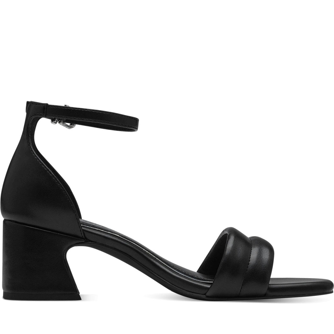 Marco Tozzi womens black liola sandals | Vilbury London