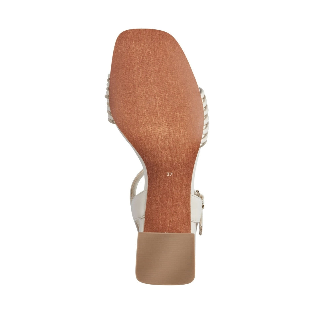 Marco Tozzi womens cream comb muri sandals | Vilbury London