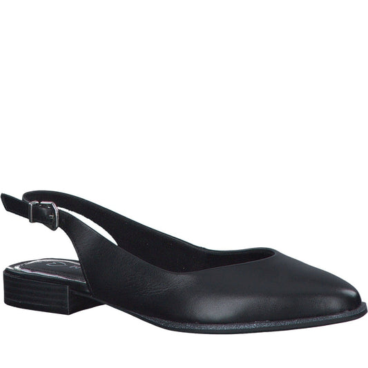 Marco Tozzi womens black zanna sandals | Vilbury London