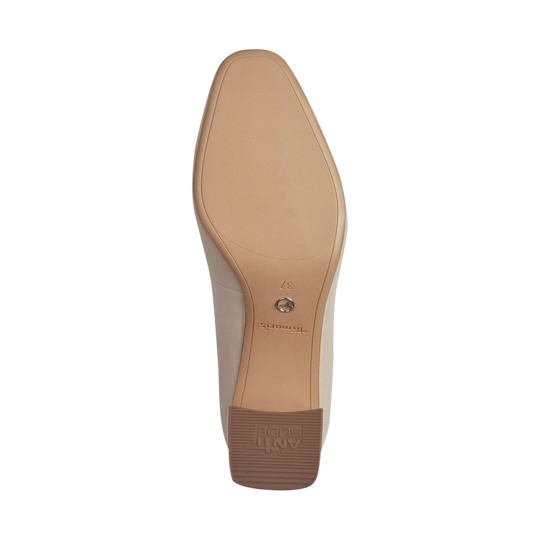 Tamaris womens ivory elegant closed pumps | Vilbury London