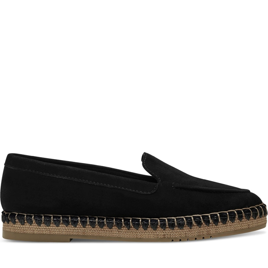 Tamaris womens black casual closed espadriles | Vilbury London