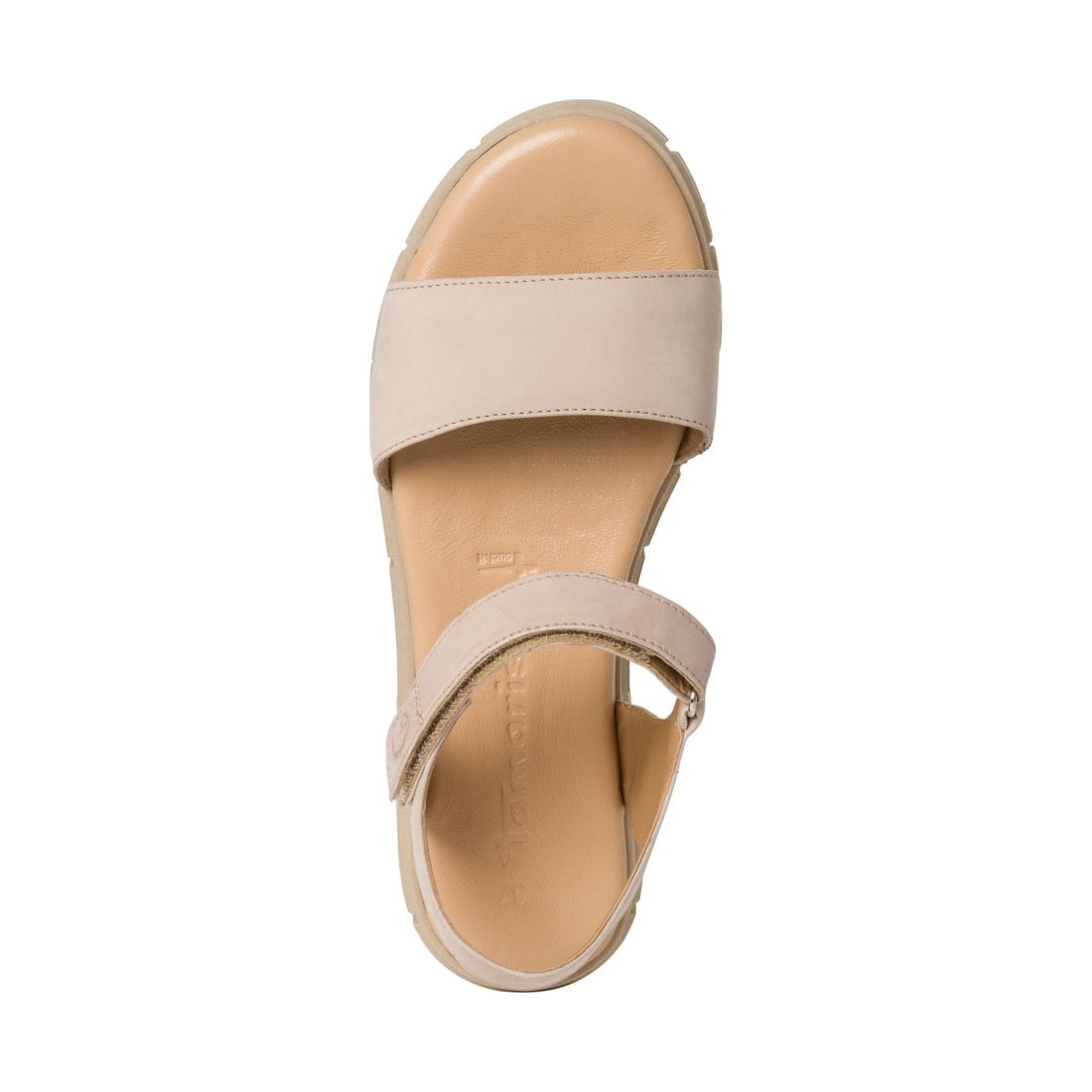 Tamaris womens antelope casual open sandals | Vilbury London