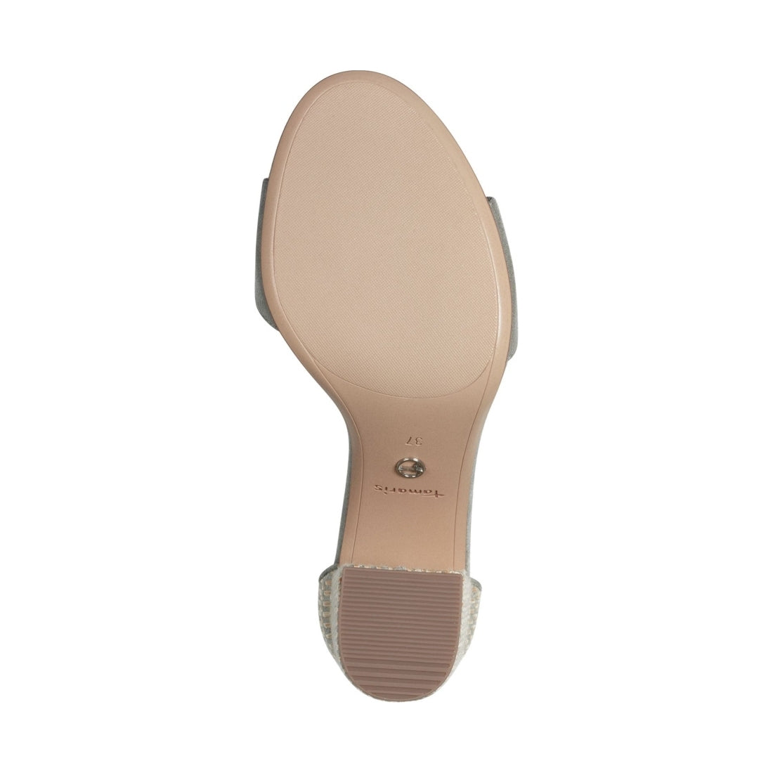 Tamaris womens sage comb casual part-open sandals | Vilbury London