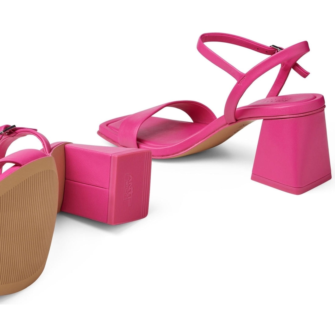 Tamaris womens pink elegant open sandals | Vilbury London