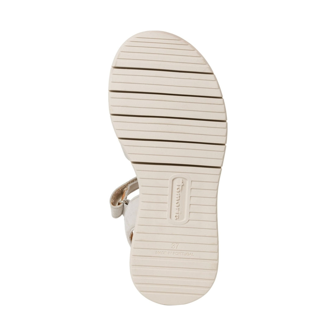 Tamaris womens taupe casual open sandals | Vilbury London