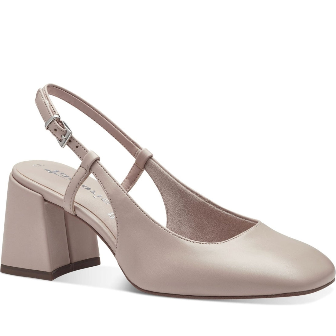 Tamaris womens powder elegant part-open sandals | Vilbury London