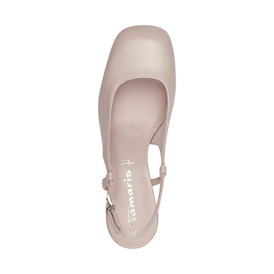 Tamaris womens powder elegant part-open sandals | Vilbury London