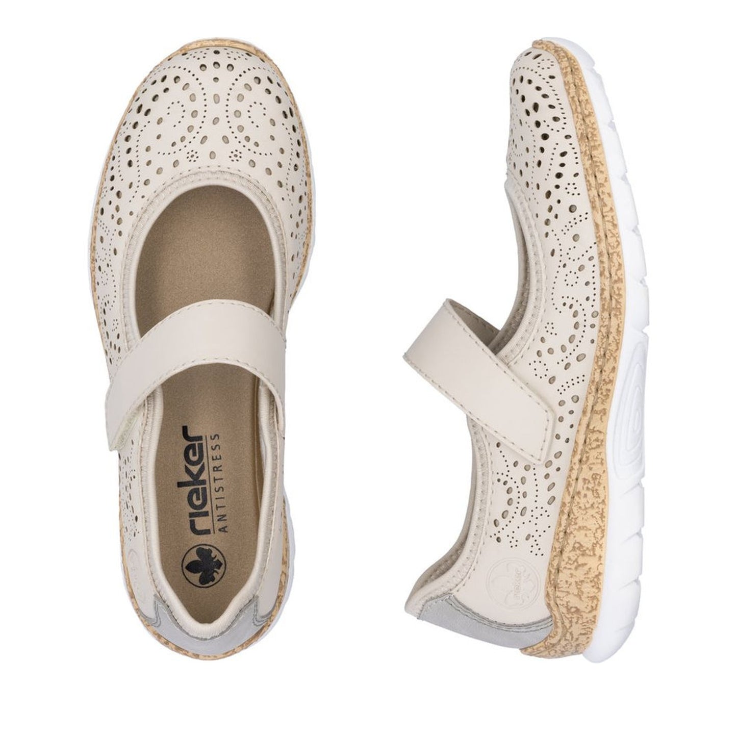 Women's Beige Ballet Flats