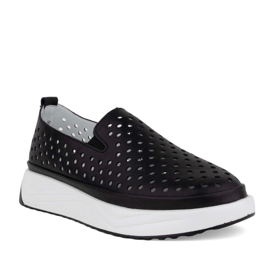 Women's White Wedge Fashion Sneakers