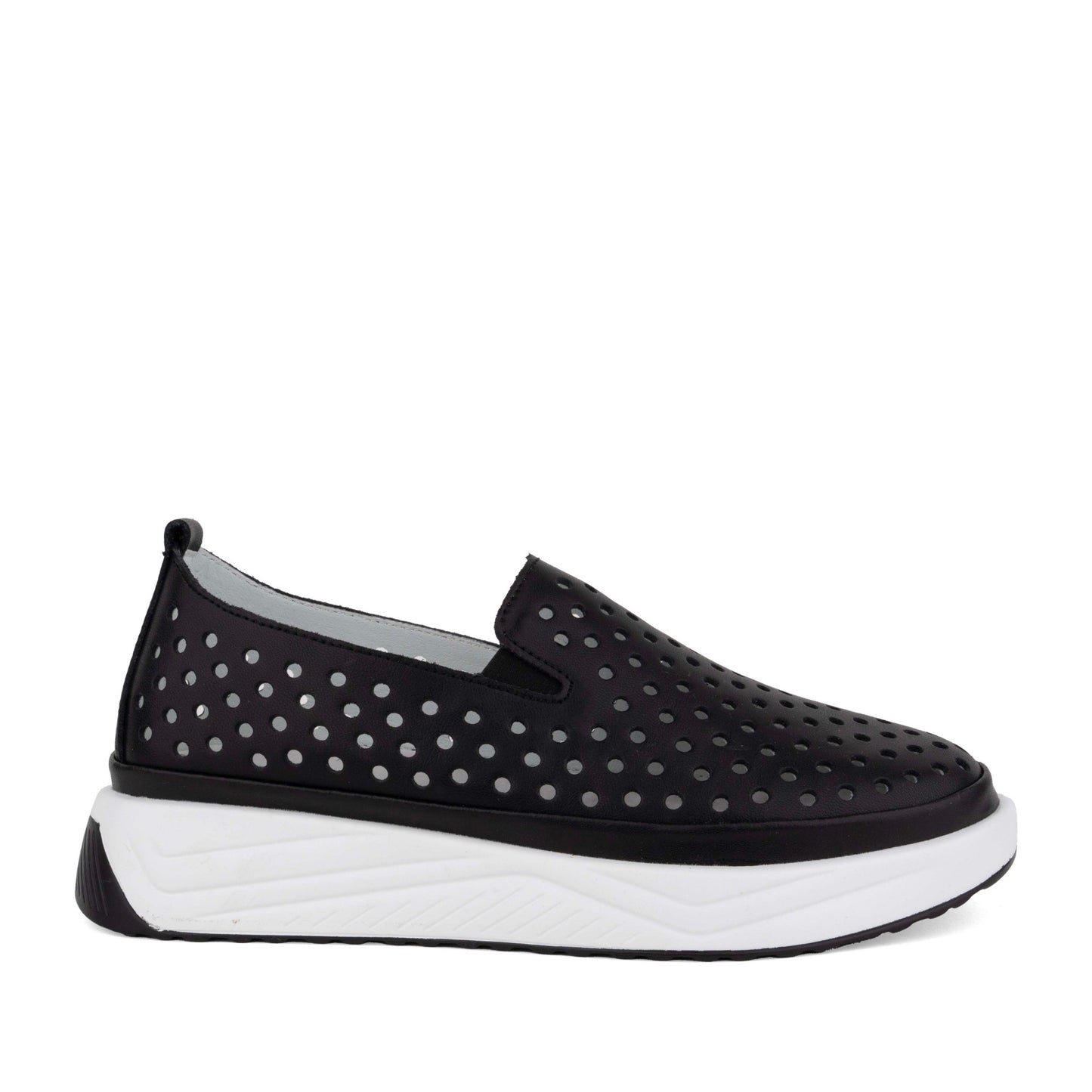 Women's White Wedge Fashion Sneakers
