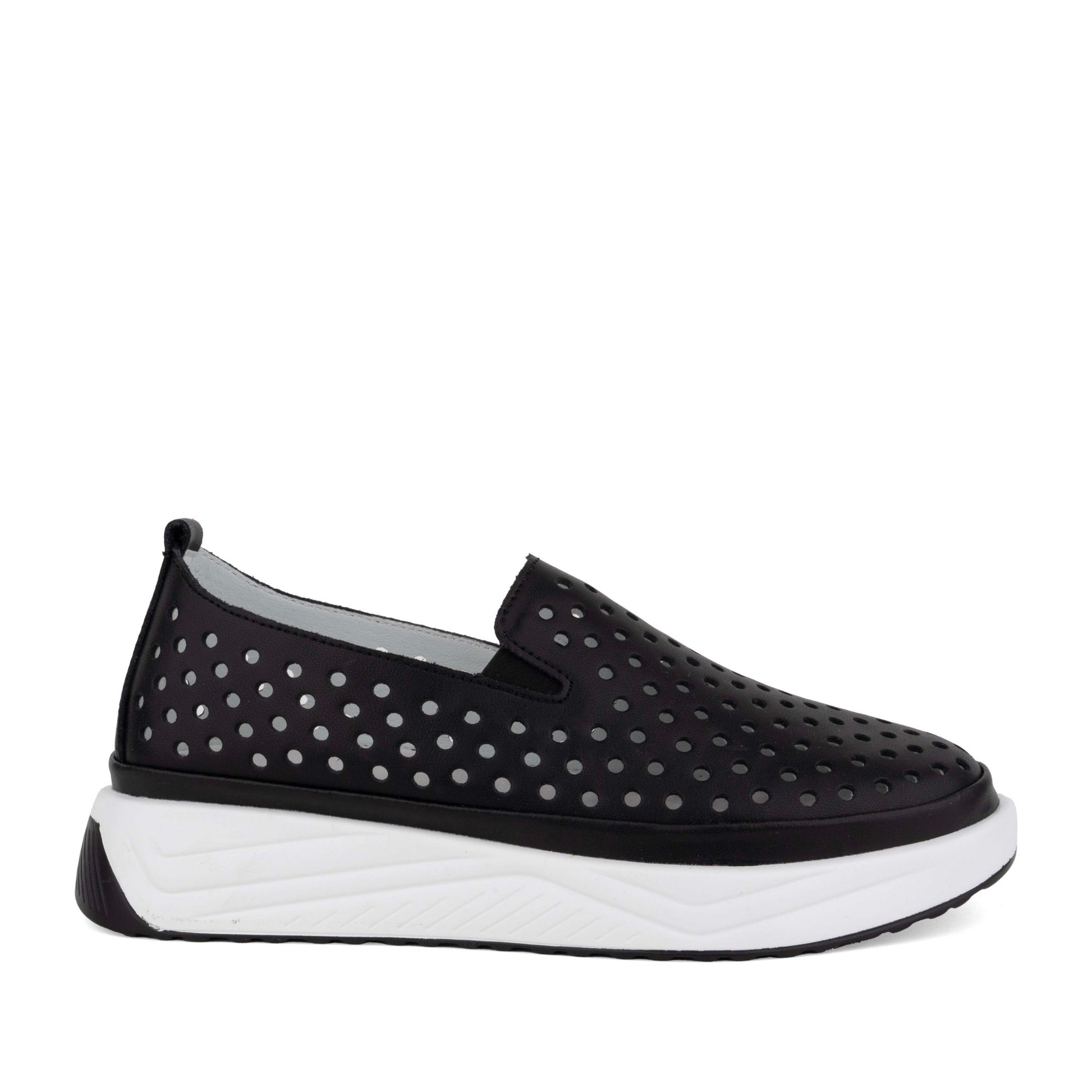 Women's White Wedge Fashion Sneakers